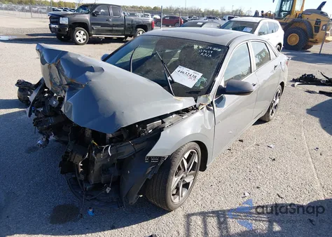 2022 Hyundai Elantra Sel z USA, uszkodzony, nr VIN KMHLN4AG7NU357639